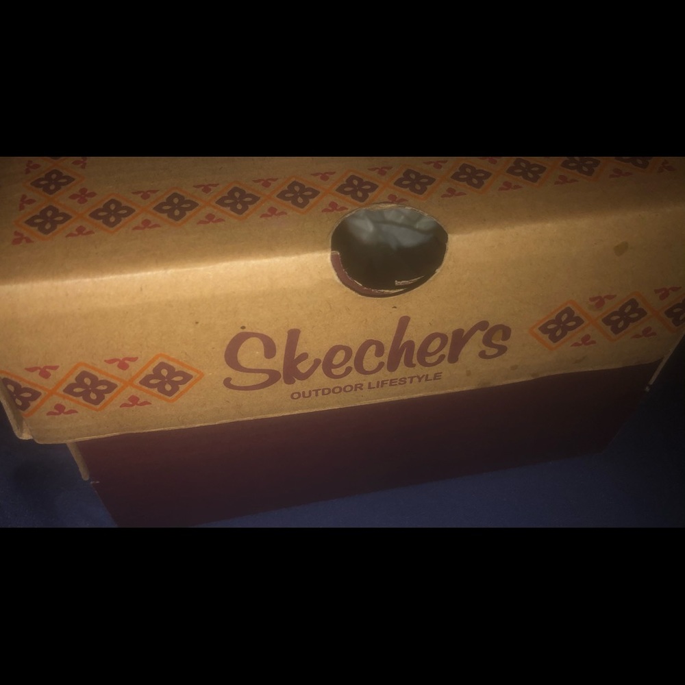 Women Blue Skechers sandals